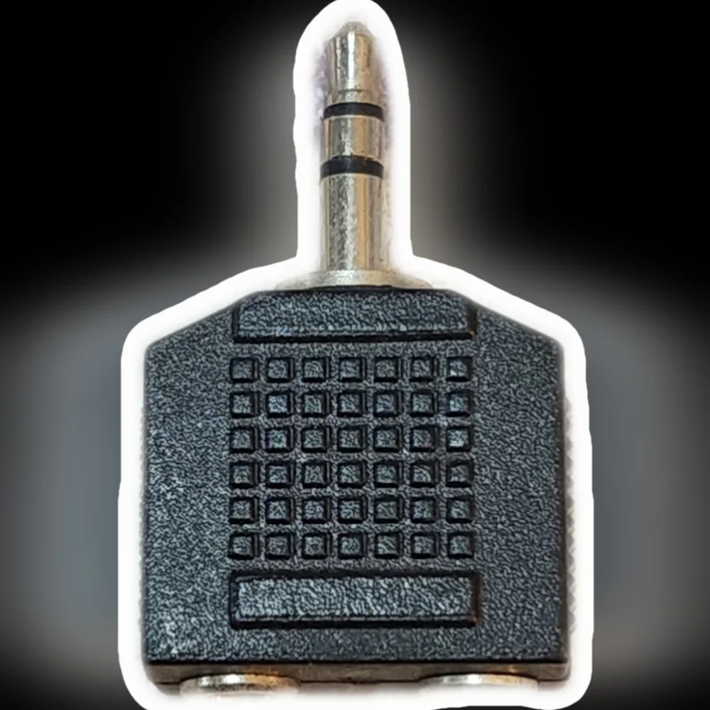 3.5mm Stereo Splitter Y Splitter Audio‎ Adapter - 1/8